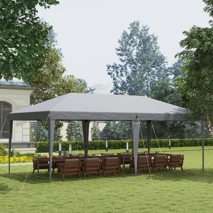 Hivvago 10' x 20' Outdoor Pop Up Gazebo Shelter