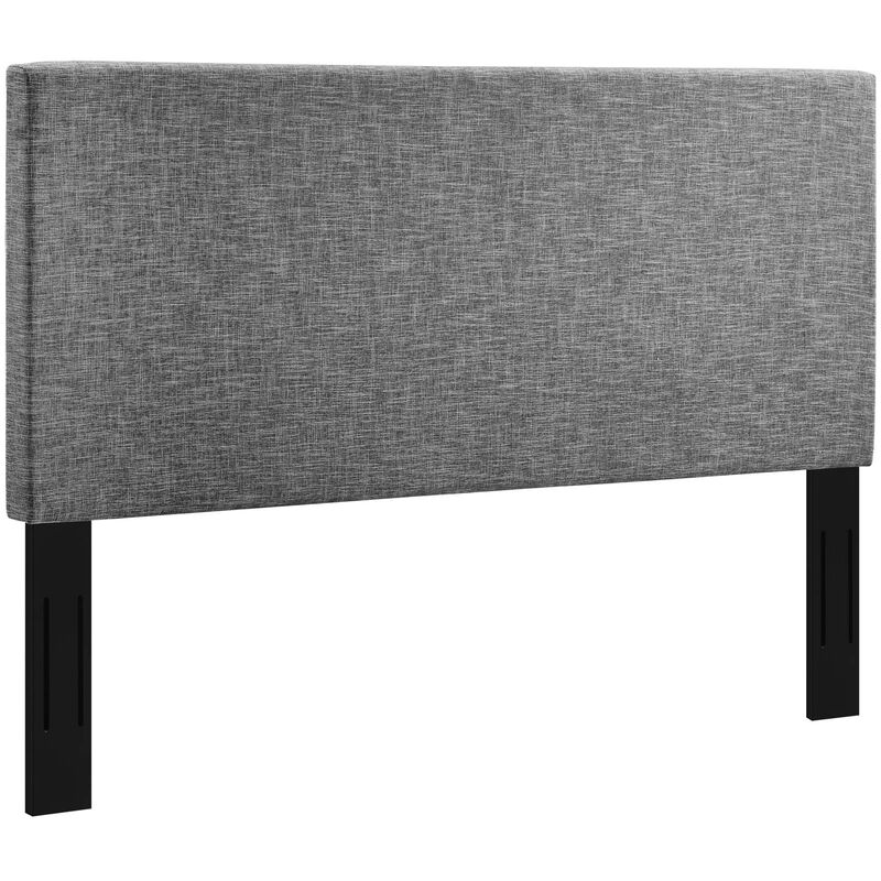 Modway - Taylor Full / Queen Upholstered Linen Fabric Headboard image number 2