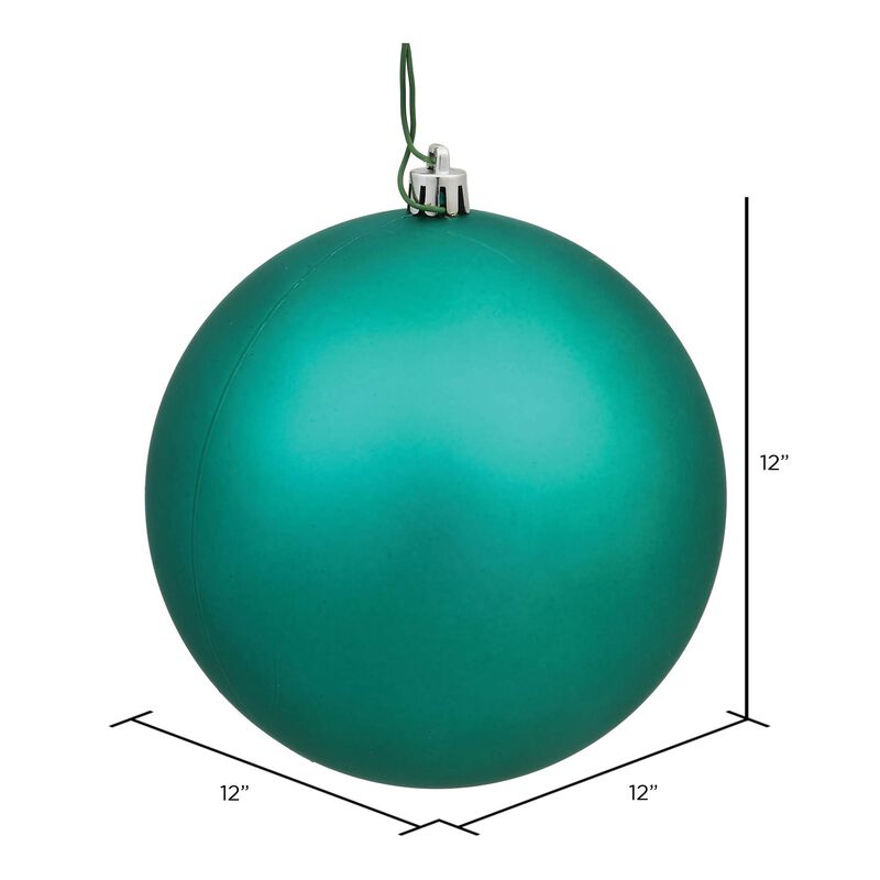 Vickerman Teal Matte Ball UV Drilled Cap - image number 1