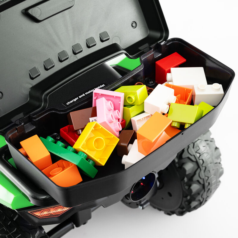 6V Electric Kids Ride-On ATV with Spray Feature, Storage Box and Music image number 4