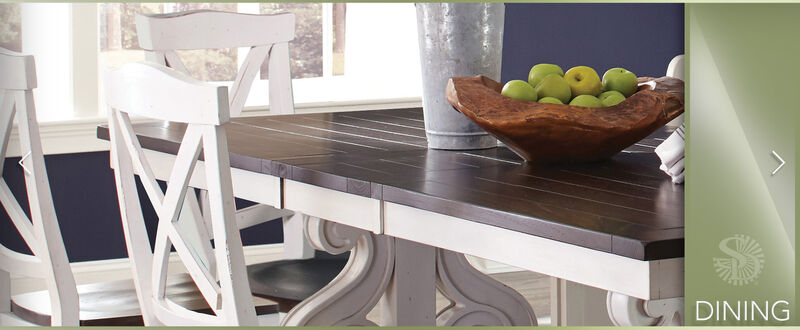 Sunny Designs Carriage House Trestle Dining Table image number 4