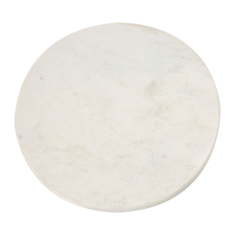 Marble Lazy Susan, White image number 1