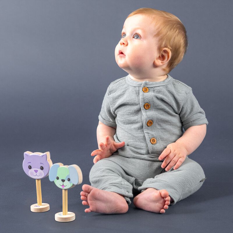 Grasp & Giggle Dog Rattle image number 1