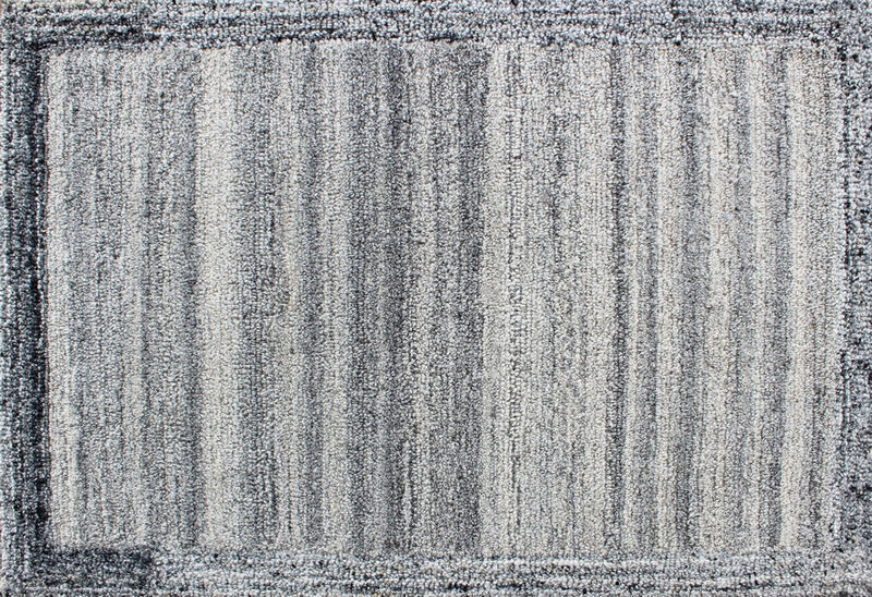 HomeRoots Abstract Hand Tufted Non Skid Area Rug image number 4