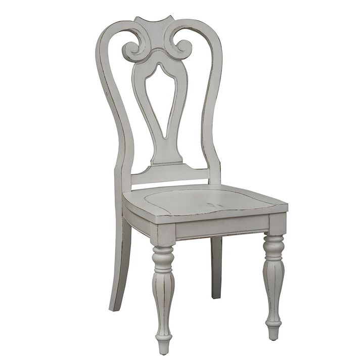 Liberty Furniture Opt 5 Piece Leg Table Set in Rubberwood Solids w/ White Oak & Birch Veneers