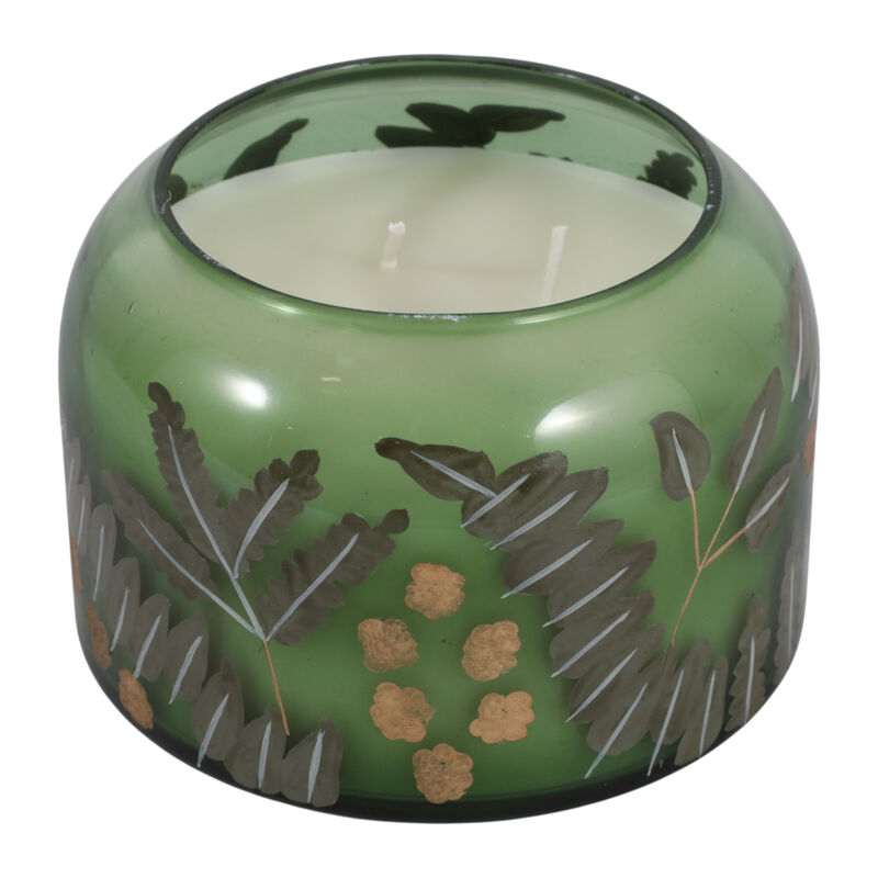 Gardenia Floral Pattern Candle image number 4