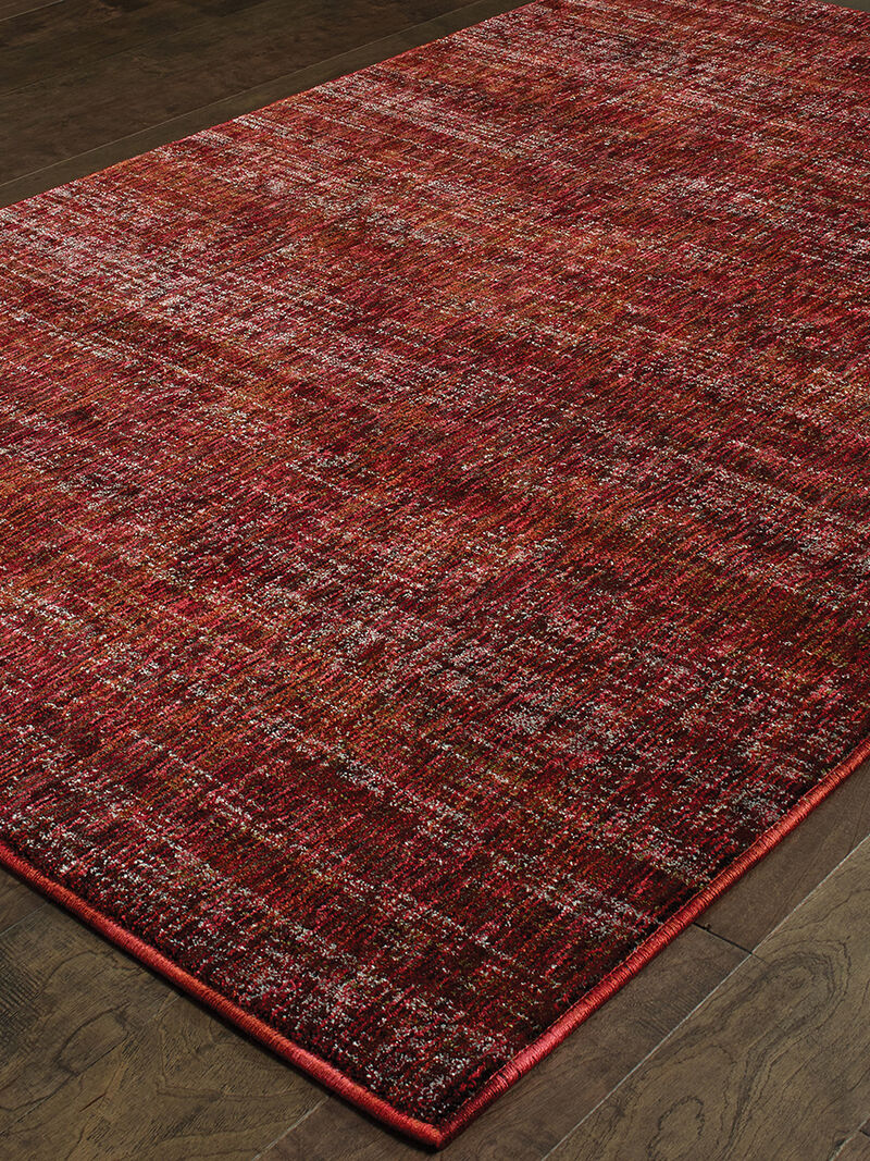 Atlas 2'6" x 12' Red Rug image number 2