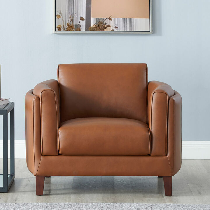 Maui Top Grain Leather Chair