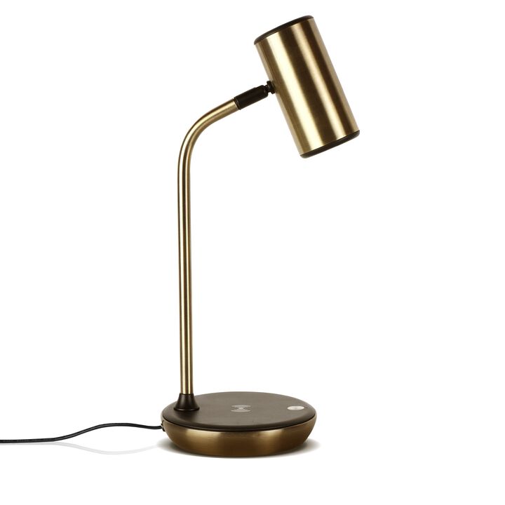 Ezra LED Table Lamp with Wireless Charging Pad