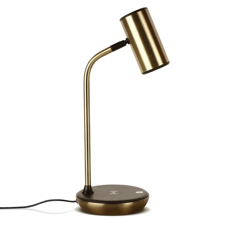 Ezra LED Table Lamp with Wireless Charging Pad