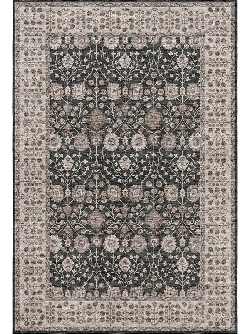 Hatay HY8 Black 10' x 14' Rug