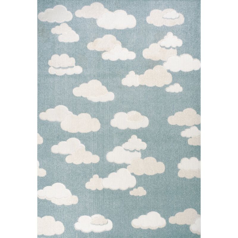 Hedwig High-Low Youth Cloud Scandi Indoor/Outdoor Area Rug image number 0