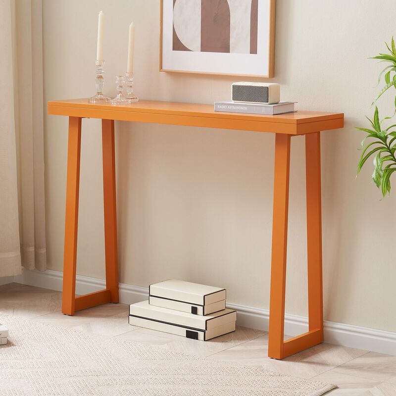 Kings Brand Furniture Claude Narrow Console Table Perfect for Sofa Table, Entryway Table