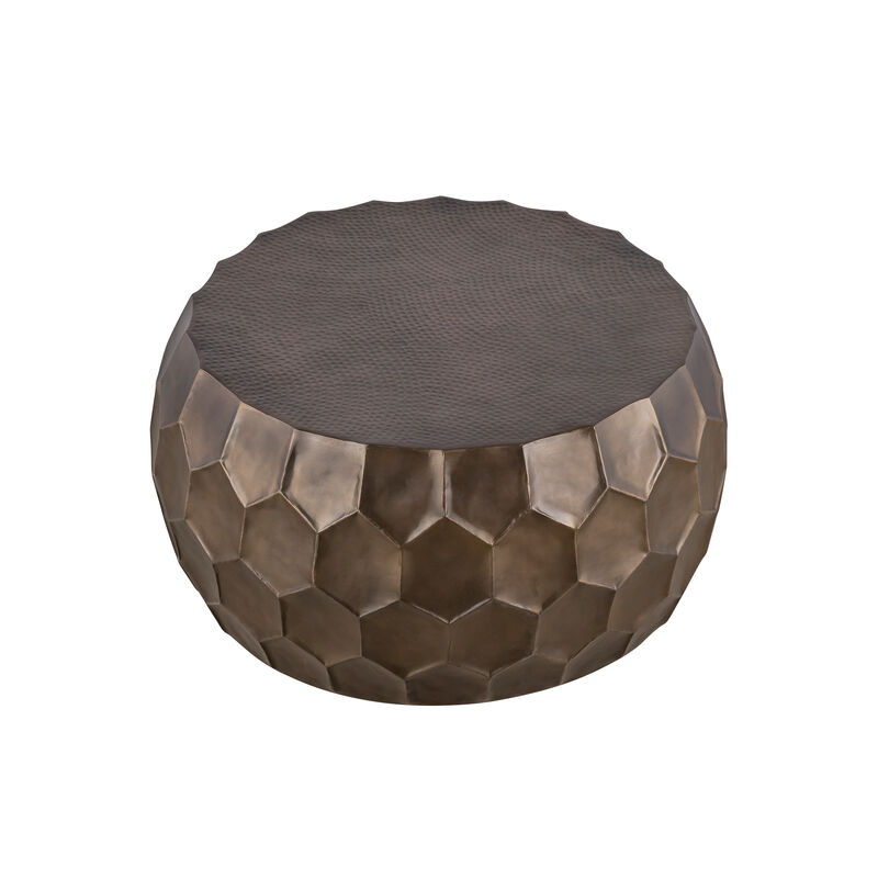 Rivarisse Black Patterned Coffee Table image number 3