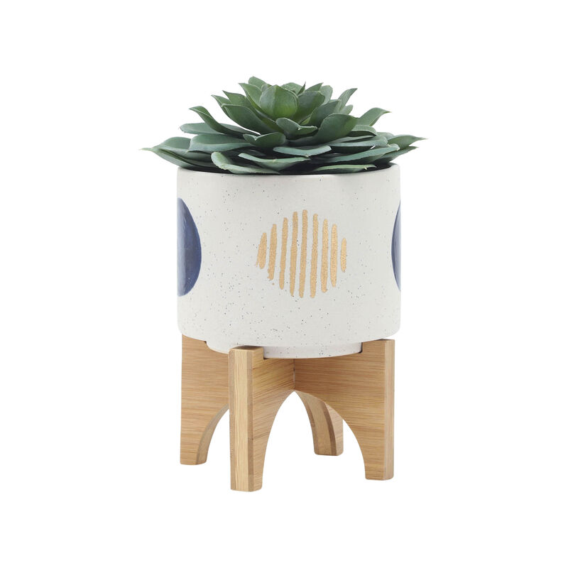 S/2 Funky Planter W/ Stand image number 3