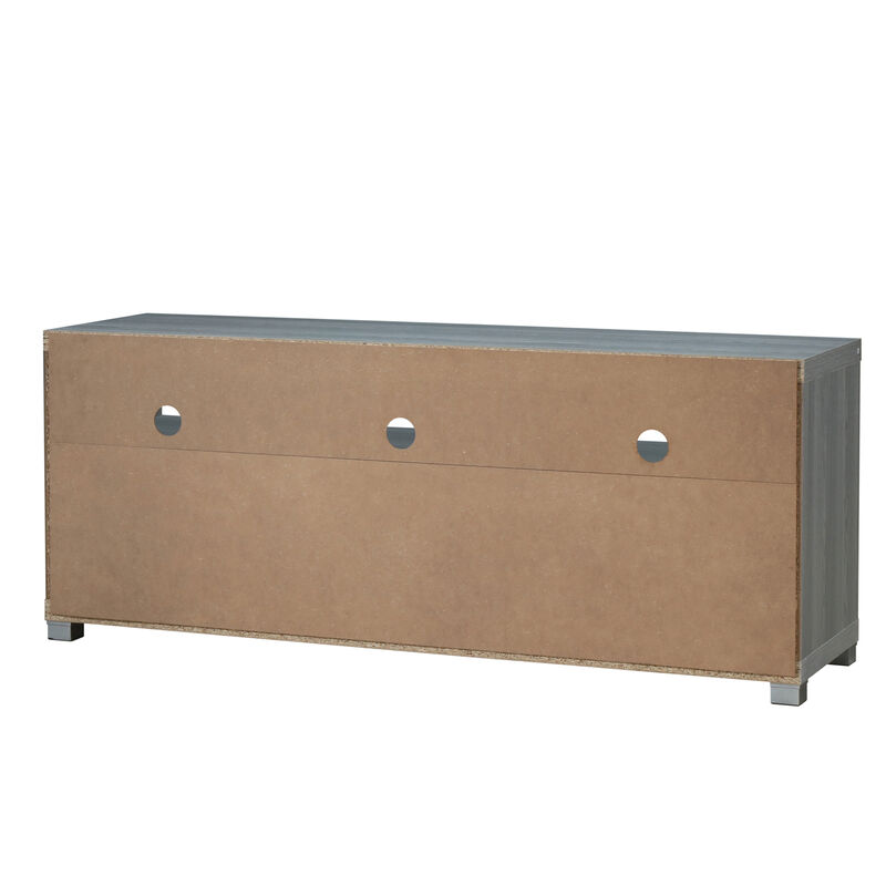 Streamdale Durbin TV Stand For TVs Up To 75In, Grey image number 8
