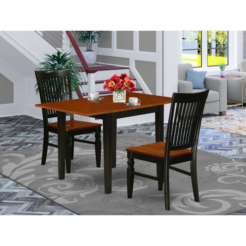 Dining Room Set Black & Cherry