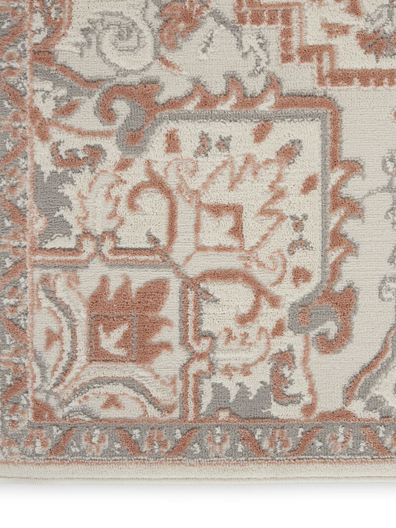 Elation ETN10 Ivory/Brick 9' x 12' Rug