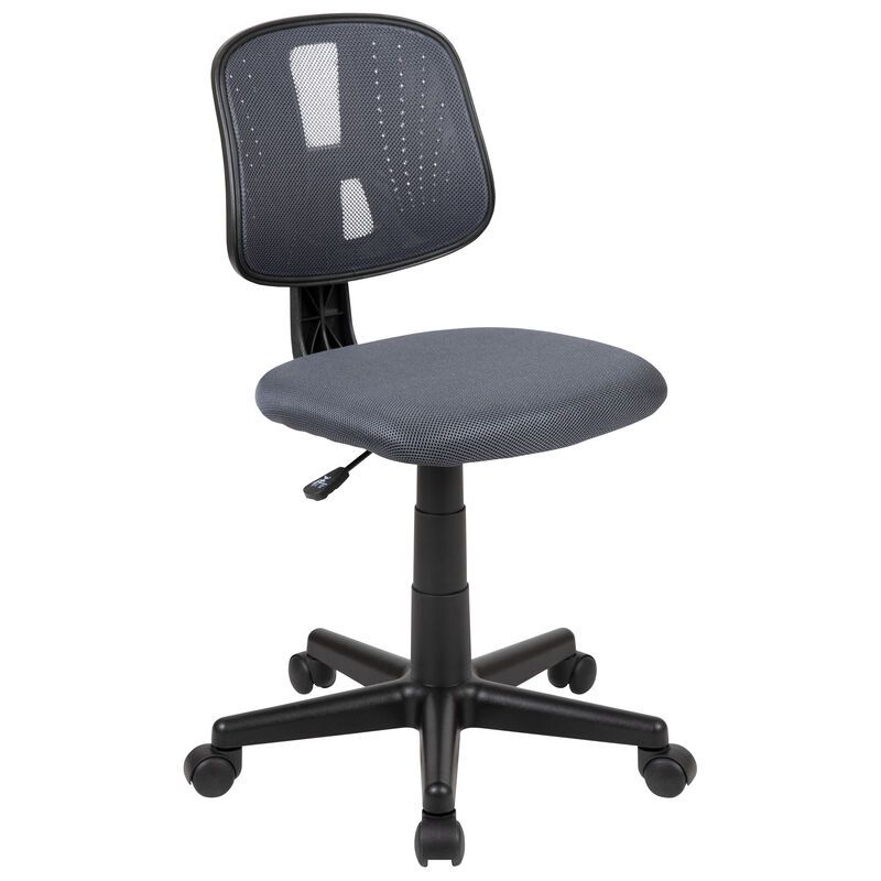 Flash Fundamentals Mid-Back Mesh Swivel Task Office Chair with Pivot Back image number 0