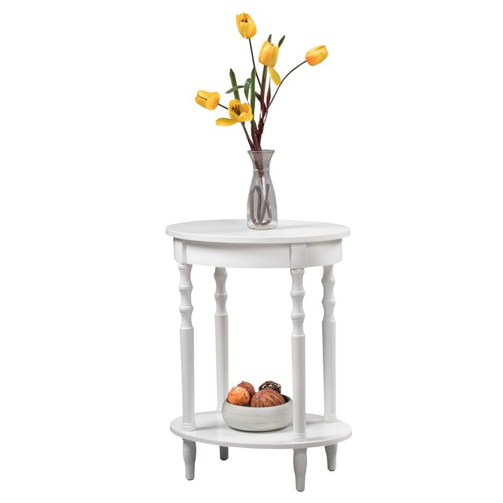Convenience Concepts  Classic Accents Brandi Oval End Table,   27 x 15.75 x 19.75 in.