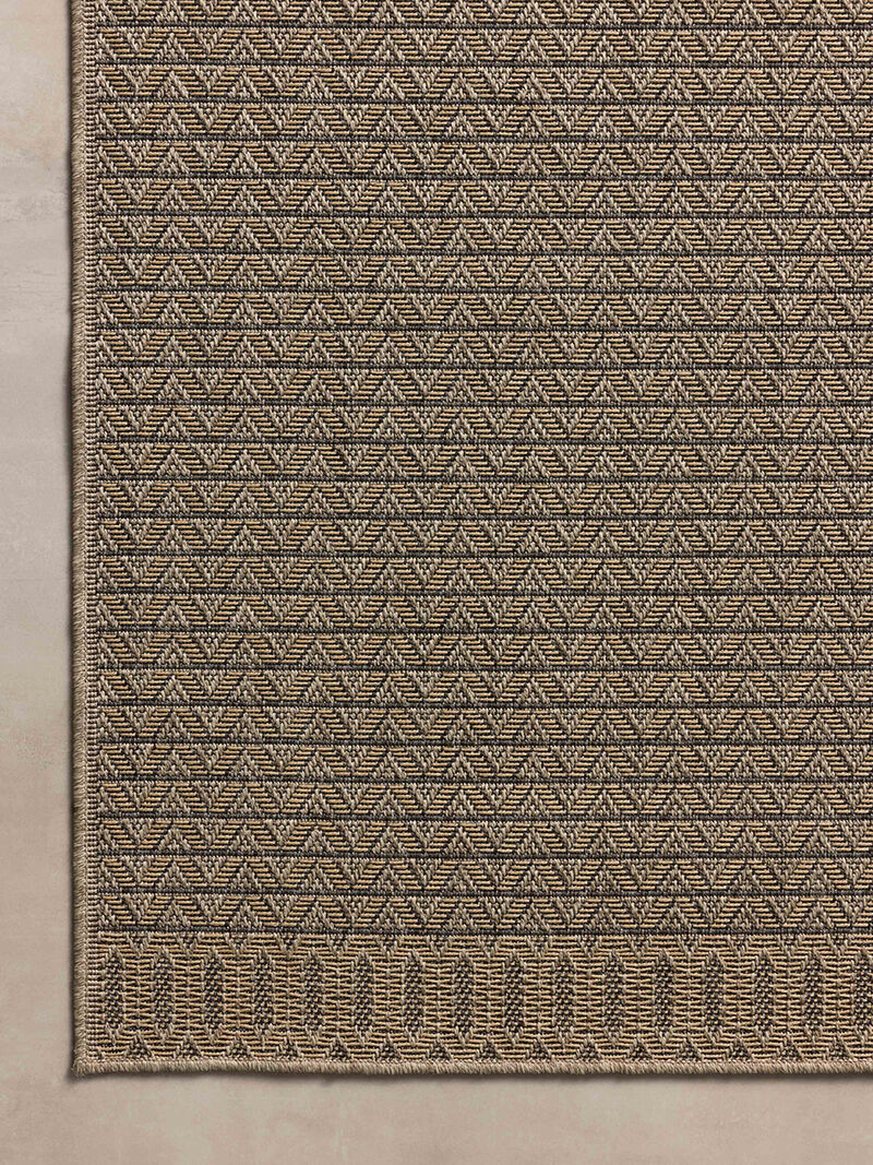 Providence PRC05 Natural/Graphite 7'6" x 10' Rug by Chris Loves Julia x Loloi
