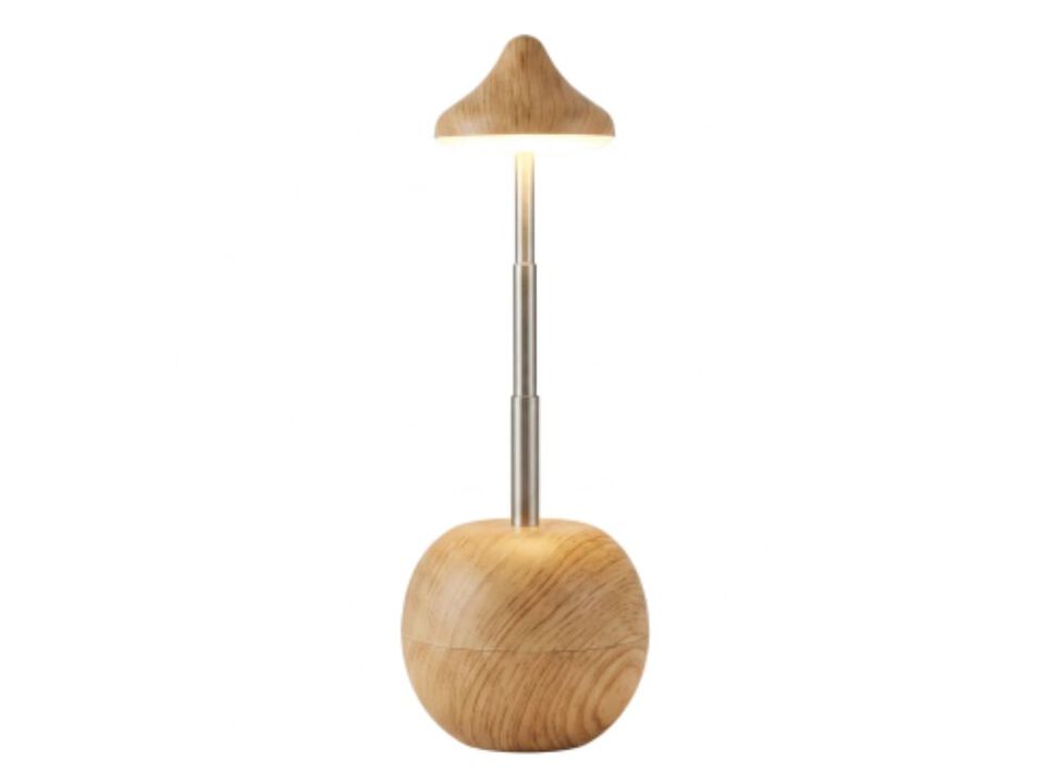Rechargeable Cordless Table Lamp with 7 Colors Dimming and Adjustable Height