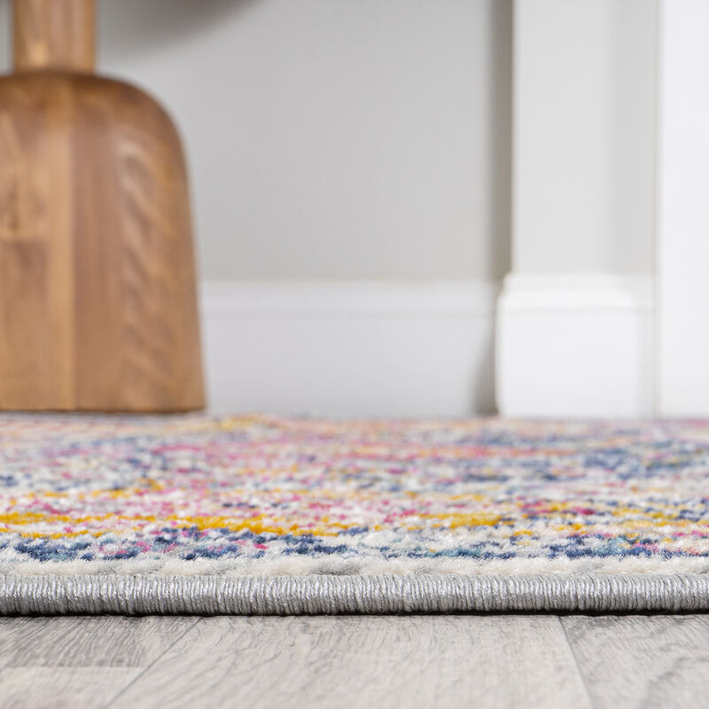 Modern Persian Boho Vintage Trellis Area Rug