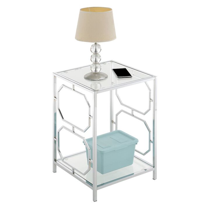 Convience Concept, Inc. Omega Chrome End Table