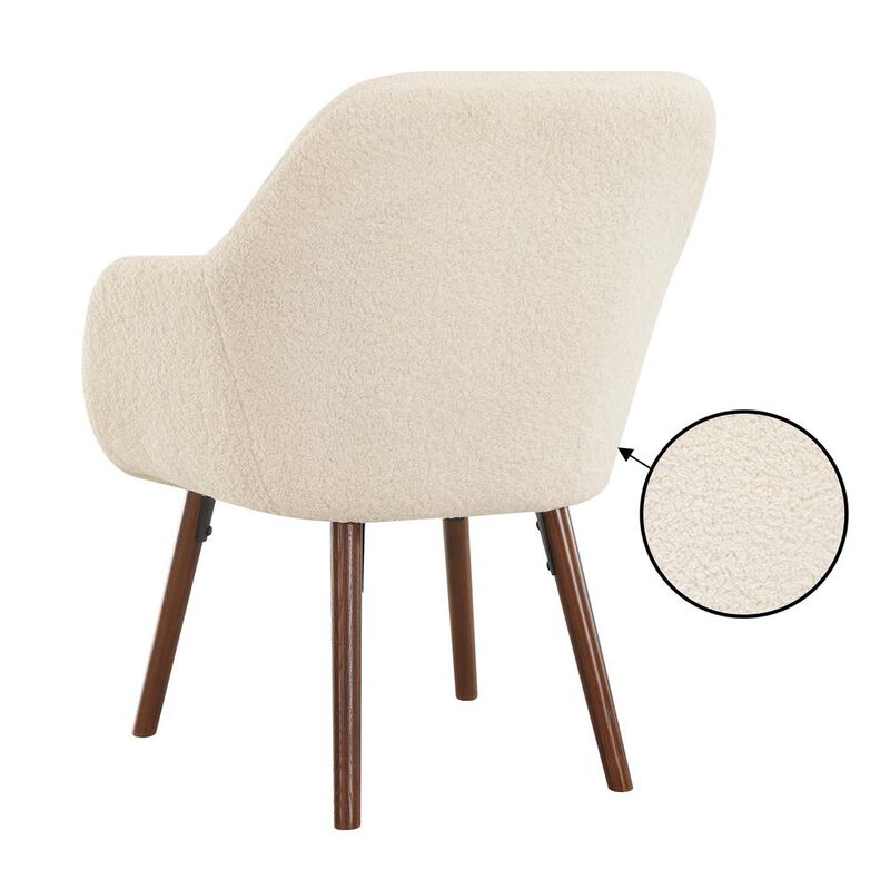 Convenience Concepts Take a Seat Charlotte Sherpa Accent Chair