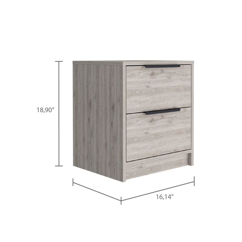 Streamdale Cannon 2-Drawer Nightstand Light image number 7