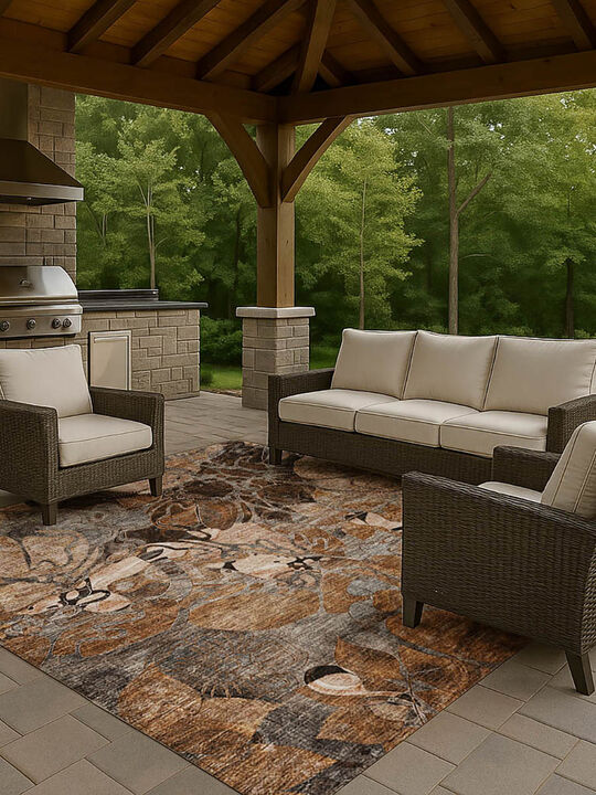 Trevi TV17 Paprika 10' x 14' Rug