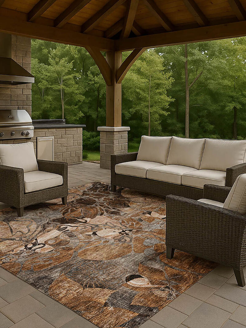 Trevi TV17 Paprika 10' x 14' Rug