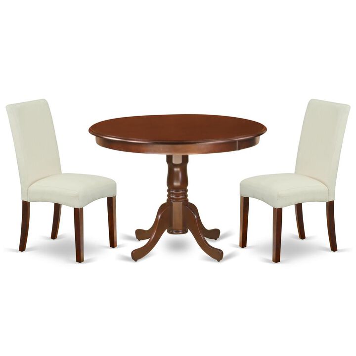 Dining Room Set Mahogany, HLDR3-MAH-01