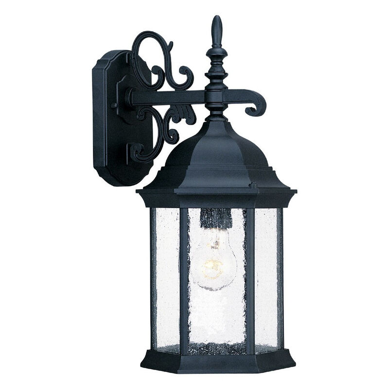 Petite Domed Hanging Lantern Wall Light for Porch, Patio, or Entryway