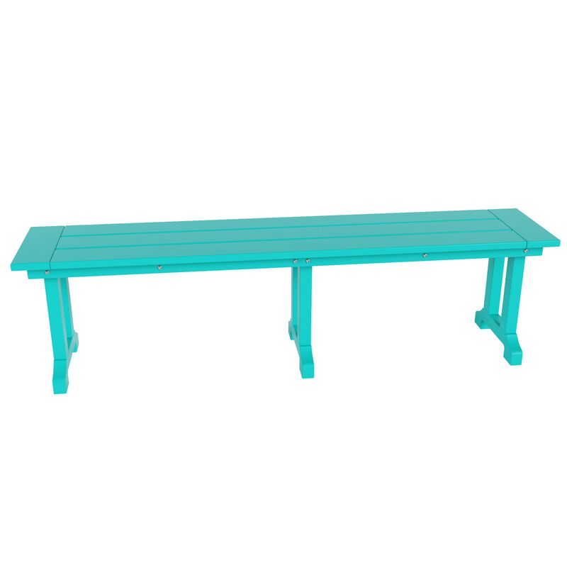 WestinTrends 65" Outdoor Dining Bench