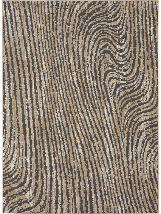 Rendition by Stacy Garcia Home Zeus Frost gray 5' 3" X 7' 10" Rug