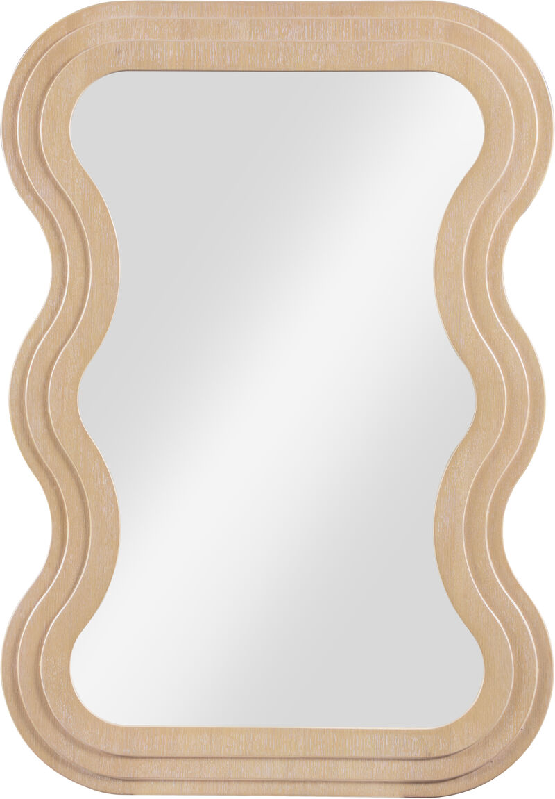 Meridian Furniture Bellagio Black Oak Veneer Mirror image number 2