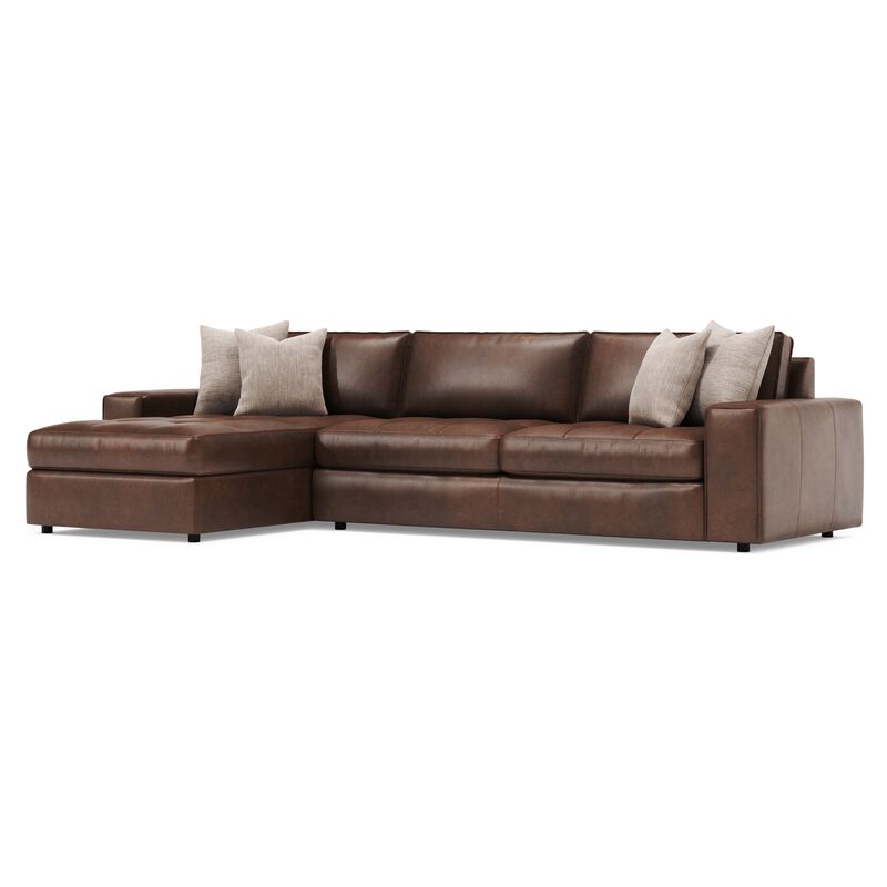 Nest Leather Sectional image number 5