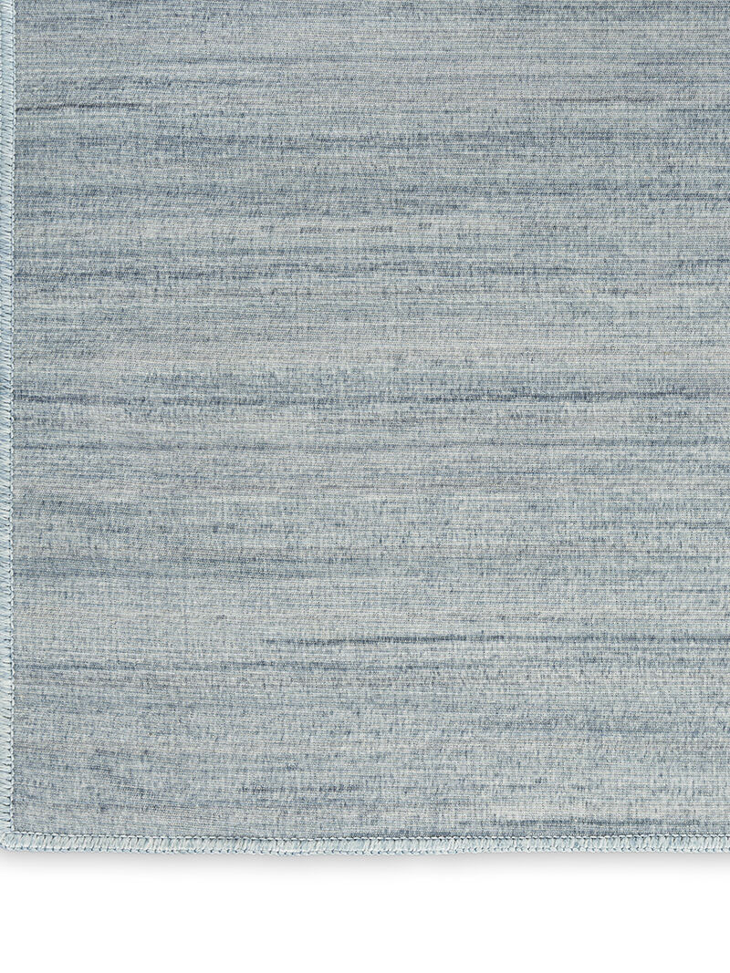 Washable Essentials WAE01 Aqua 2'2" x 8' Rug image number 3