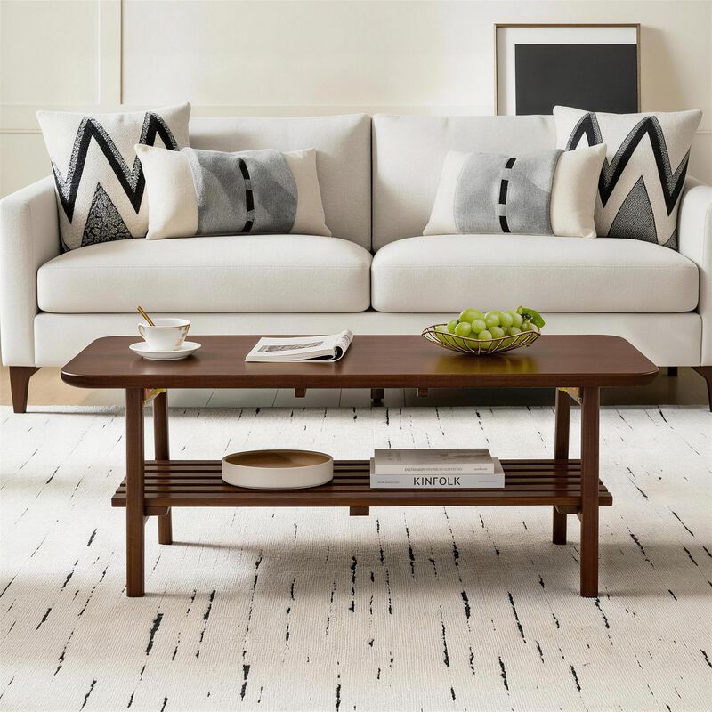 Gerkar Space-Saving Foldable Coffee Table image number 8