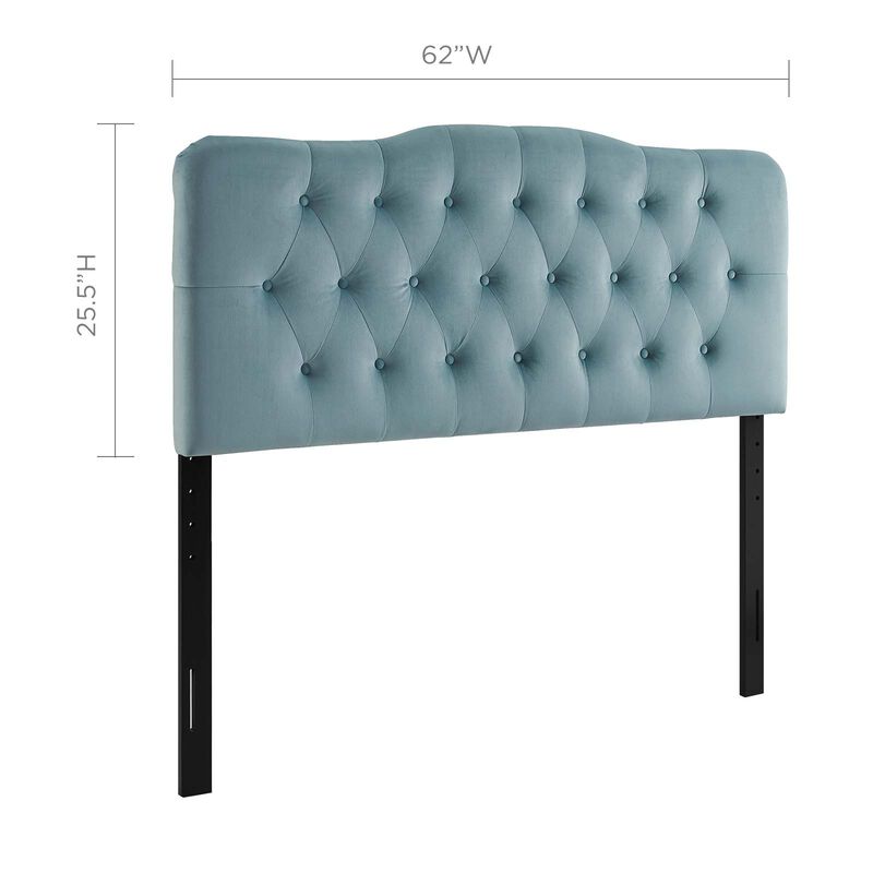 Modway - Annabel Queen Diamond Tufted Performance Velvet Headboard image number 2