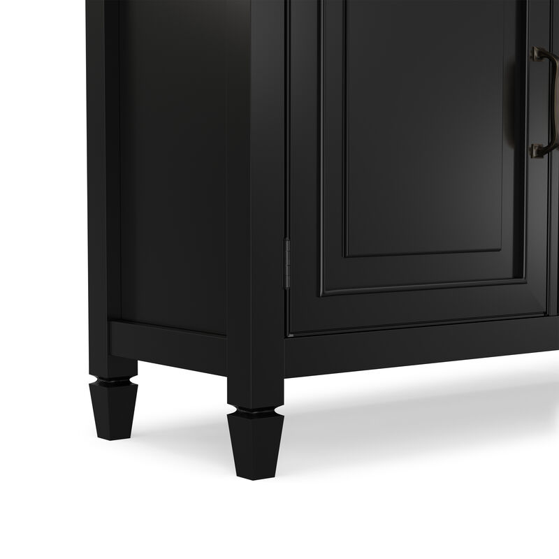 Connaught 40 inch Wide Solid Wood Traditional Entryway Storage Cabinet image number 9