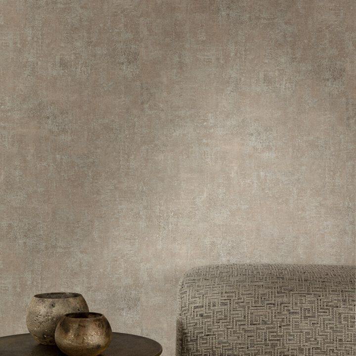 Structured Walls Authentic Plaster Plain Beige Wallpaper A85404