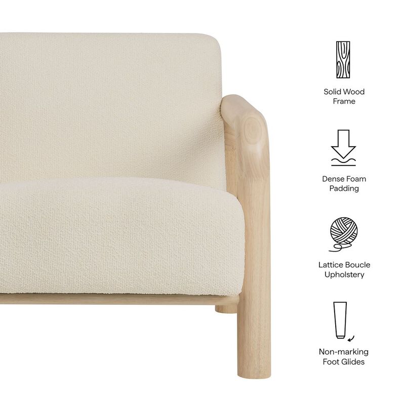 Sereno Boucle Accent Chair image number 1