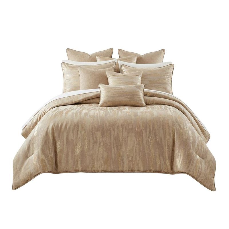 Michael Amini Sloane 10-Piece Comforter Set image number 2