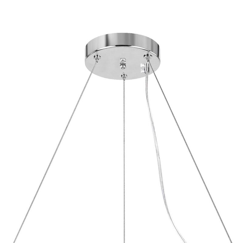 Veronique 12 Light Chandelier With Chrome Finish