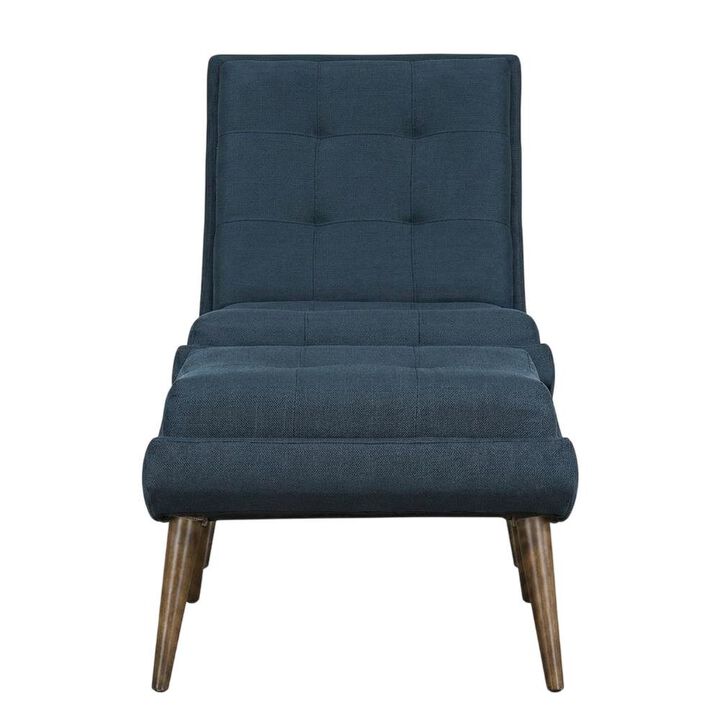 Fabric-Upholstered Lounge Chair for Living Room and Bedroom, Gray