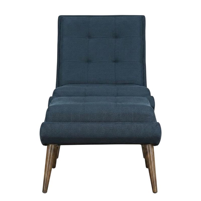Fabric-Upholstered Lounge Chair for Living Room and Bedroom, Gray image number 0