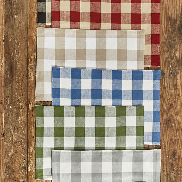 Park Designs Buffalo Check Backed Placemat Set of 4