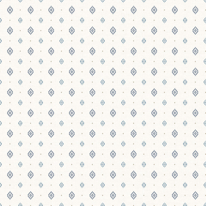 Just 4 Kids 2 Diamond Motif Blue Wallpaper G56531